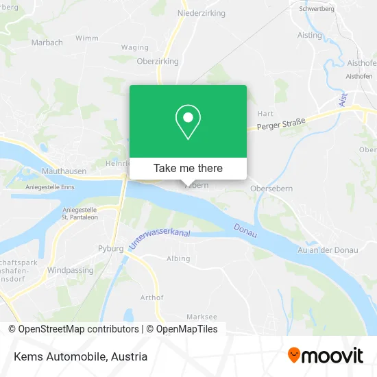 Kems Automobile map