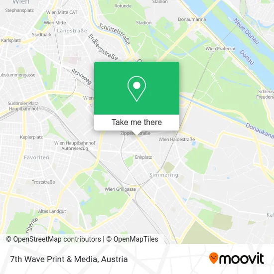 7th Wave Print & Media map