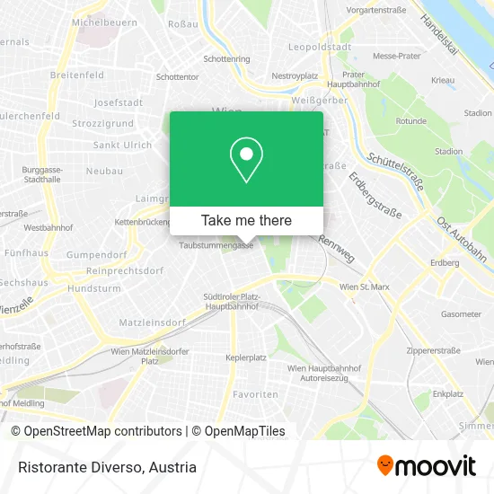 Ristorante Diverso map