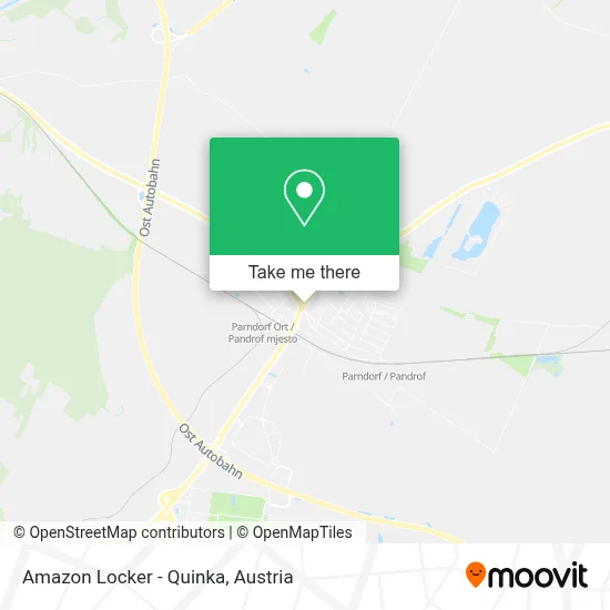 Amazon Locker - Quinka map