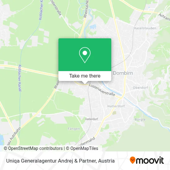 Uniqa Generalagentur Andrej & Partner map