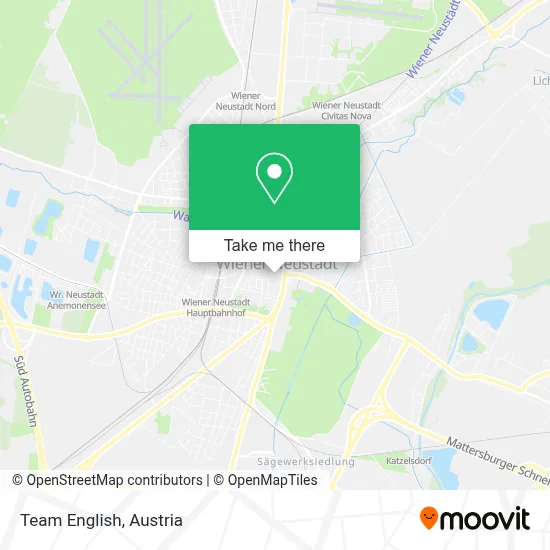 Team English map