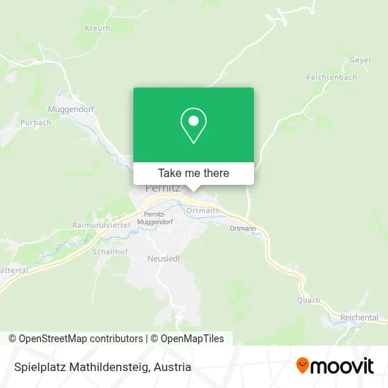 Spielplatz Mathildensteig map