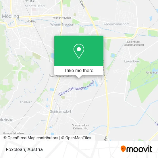 Foxclean map