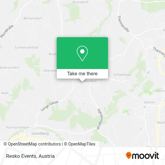 Resko Events map