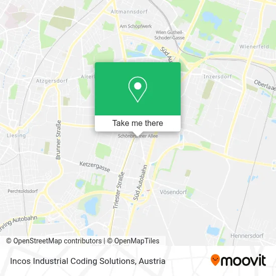Incos Industrial Coding Solutions map