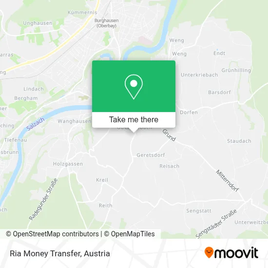 Ria Money Transfer map