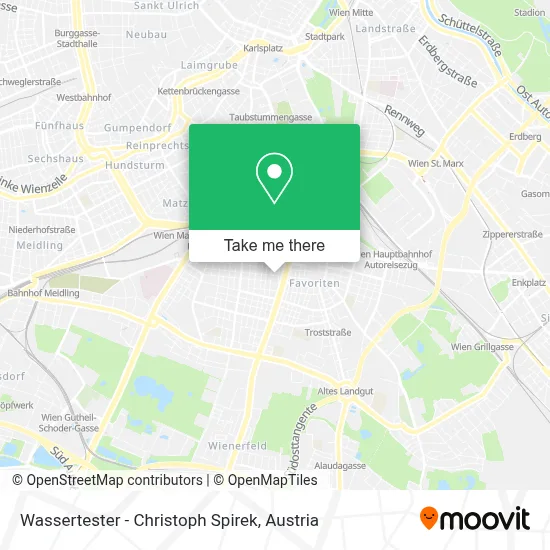 Wassertester - Christoph Spirek map