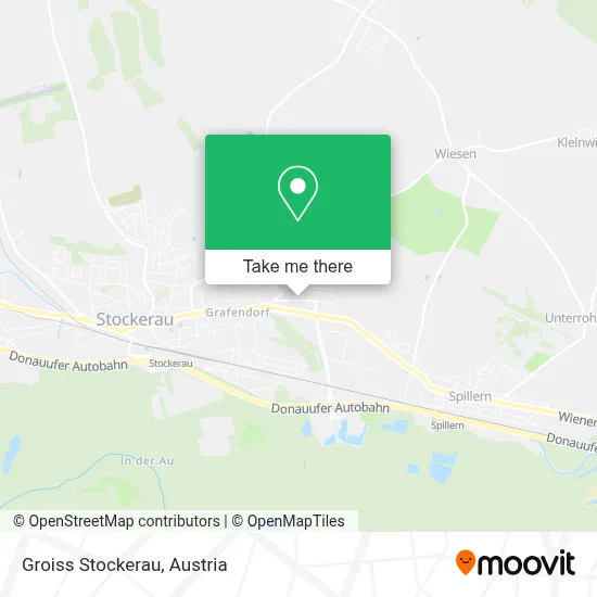 Groiss Stockerau map
