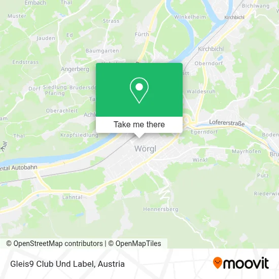 Gleis9 Club Und Label map