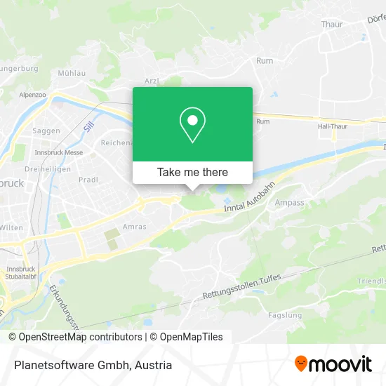 Planetsoftware Gmbh map