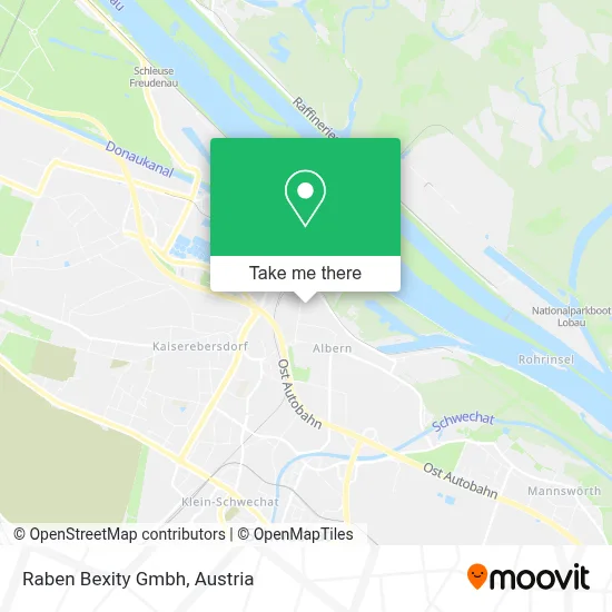 Raben Bexity Gmbh map