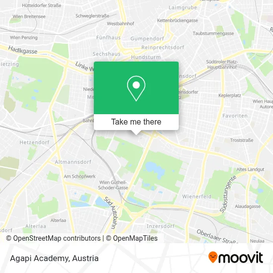 Agapi Academy map