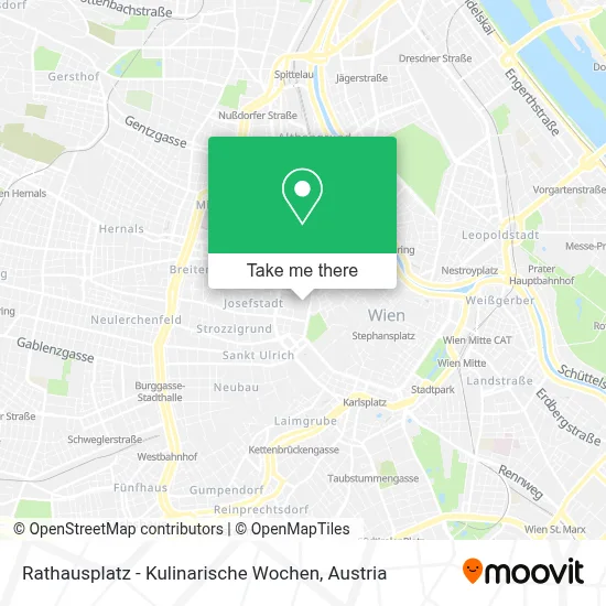 Rathausplatz - Kulinarische Wochen map