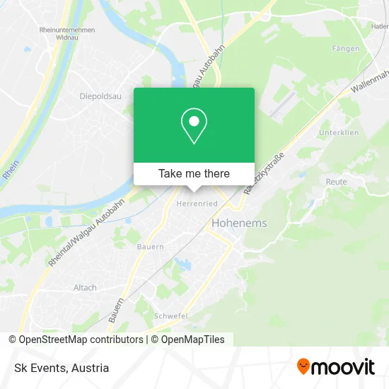 Sk Events map