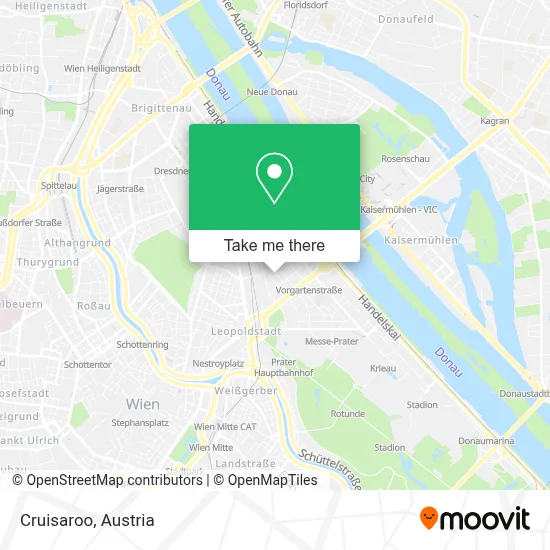 Cruisaroo map