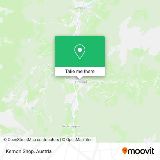 Kemon Shop map