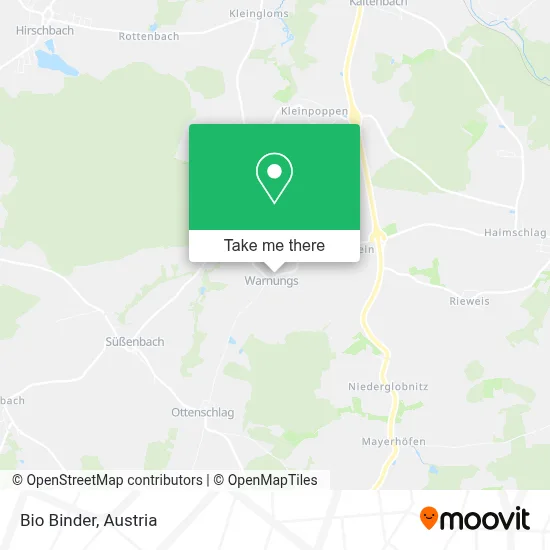 Bio Binder map