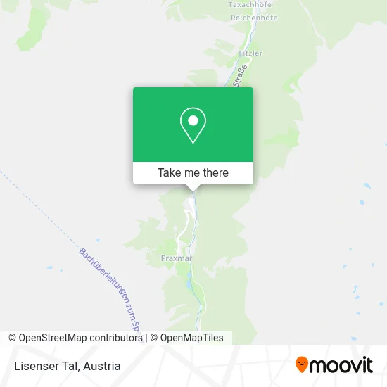 Lisenser Tal map