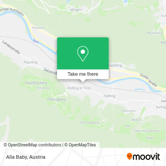 Alla Baby map
