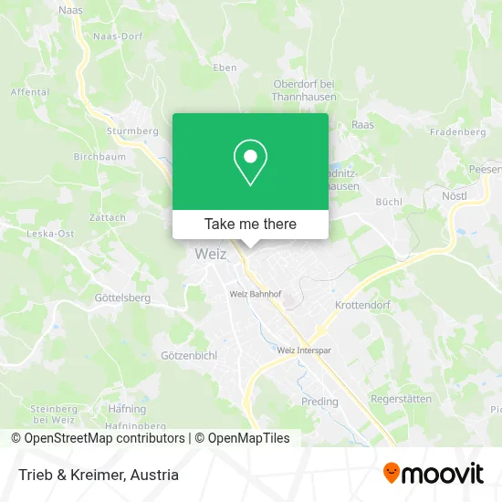 Trieb & Kreimer map