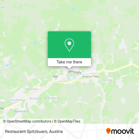 Restaurant Spitzbuam map