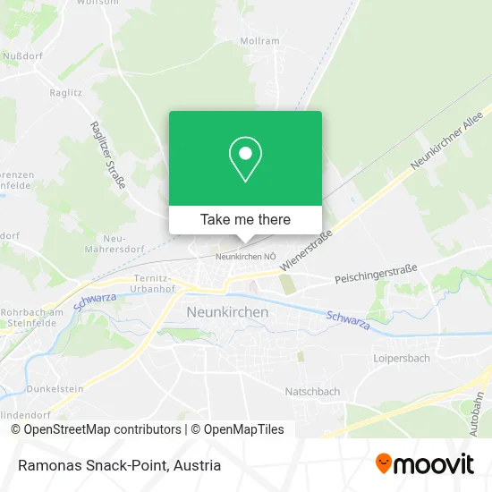 Ramonas Snack-Point map