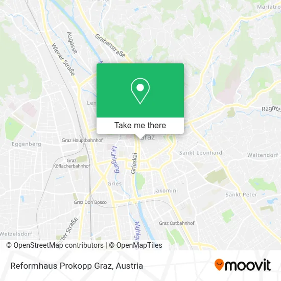 Reformhaus Prokopp Graz map