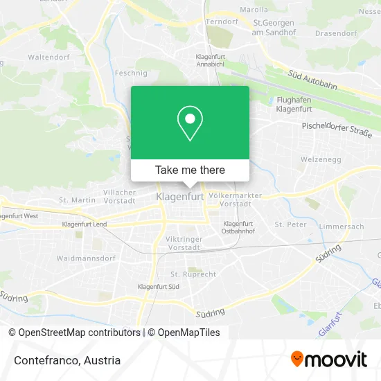 Contefranco map
