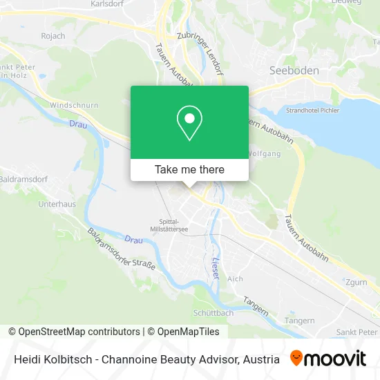 Heidi Kolbitsch - Channoine Beauty Advisor map