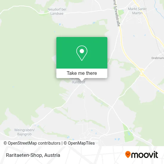 Raritaeten-Shop map