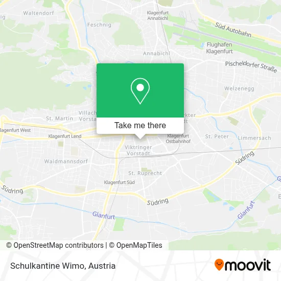 Schulkantine Wimo map