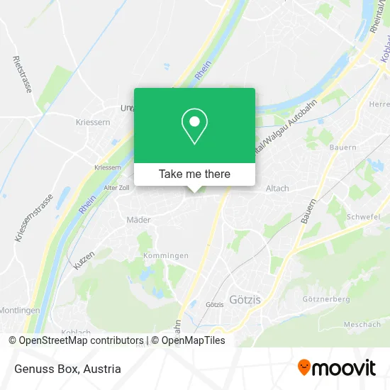 Genuss Box map