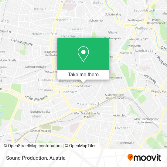 Sound Production map