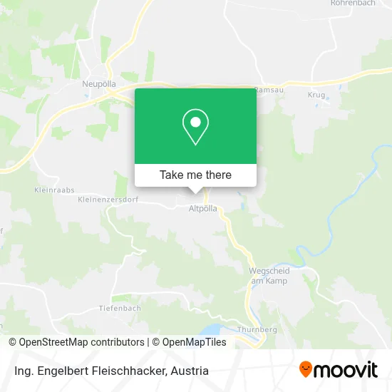 Ing. Engelbert Fleischhacker map