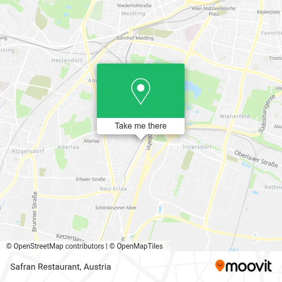 Restaurant Safran map