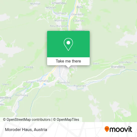 Moroder Haus map