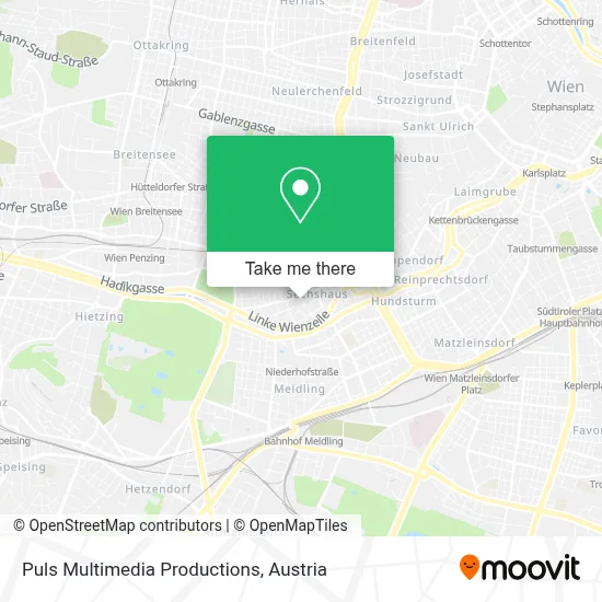 Puls Multimedia Productions map