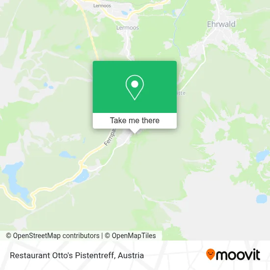 Restaurant Otto's Pistentreff map