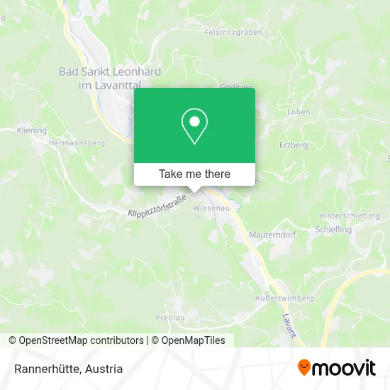 Rannerhütte map