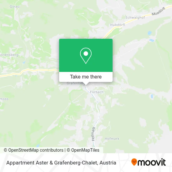 Appartment Aster & Grafenberg-Chalet map