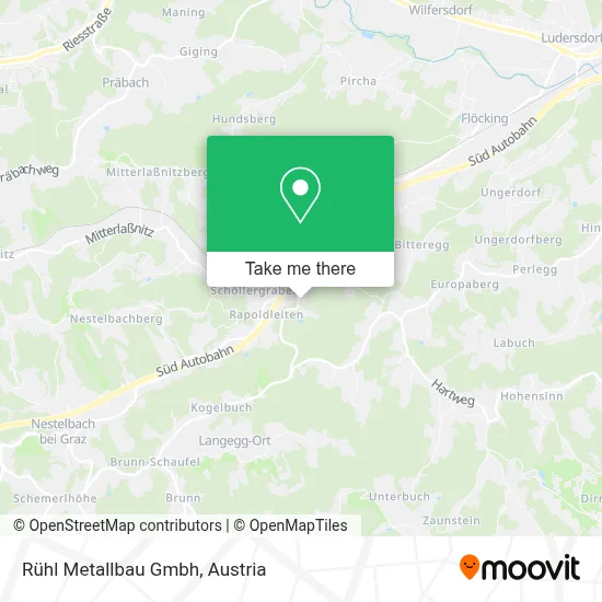 Rühl Metallbau Gmbh map