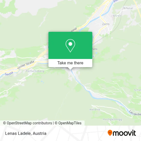 Lenas Ladele map
