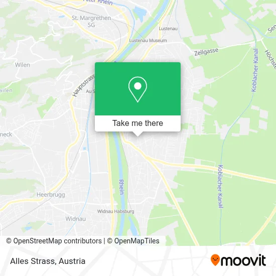 Alles Strass map
