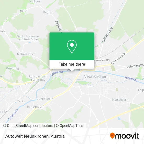 Autowelt Neunkirchen map