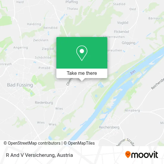 R And V Versicherung map