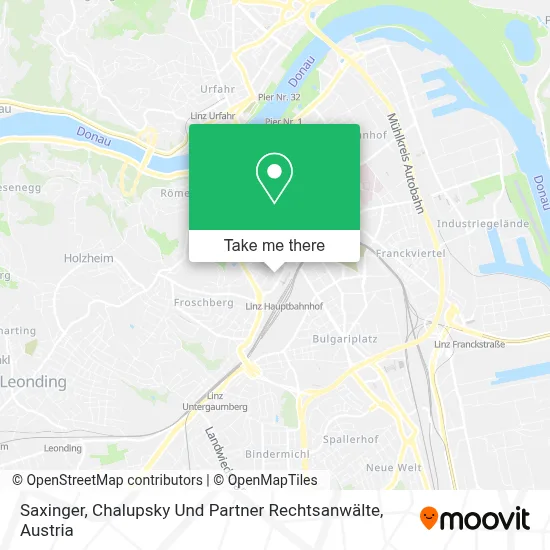 Saxinger, Chalupsky Und Partner Rechtsanwälte map