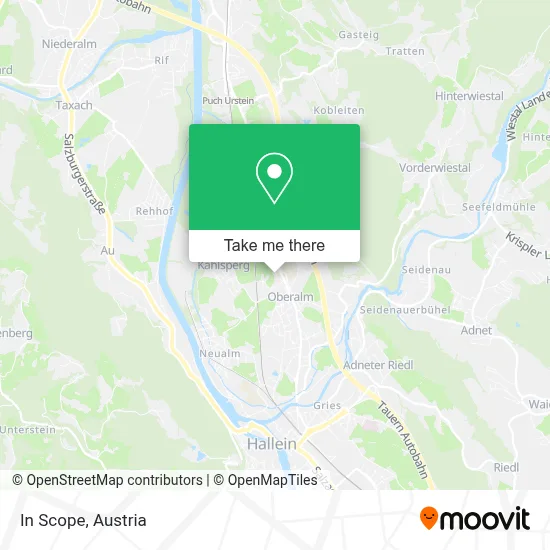 In Scope map