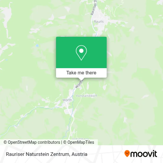 Rauriser Naturstein Zentrum map