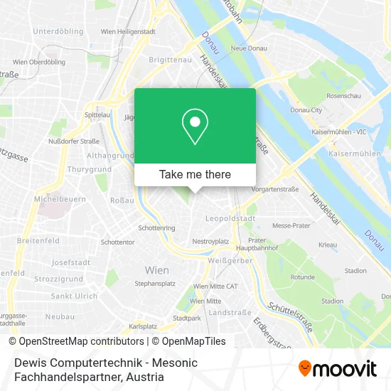 Dewis Computertechnik - Mesonic Fachhandelspartner map